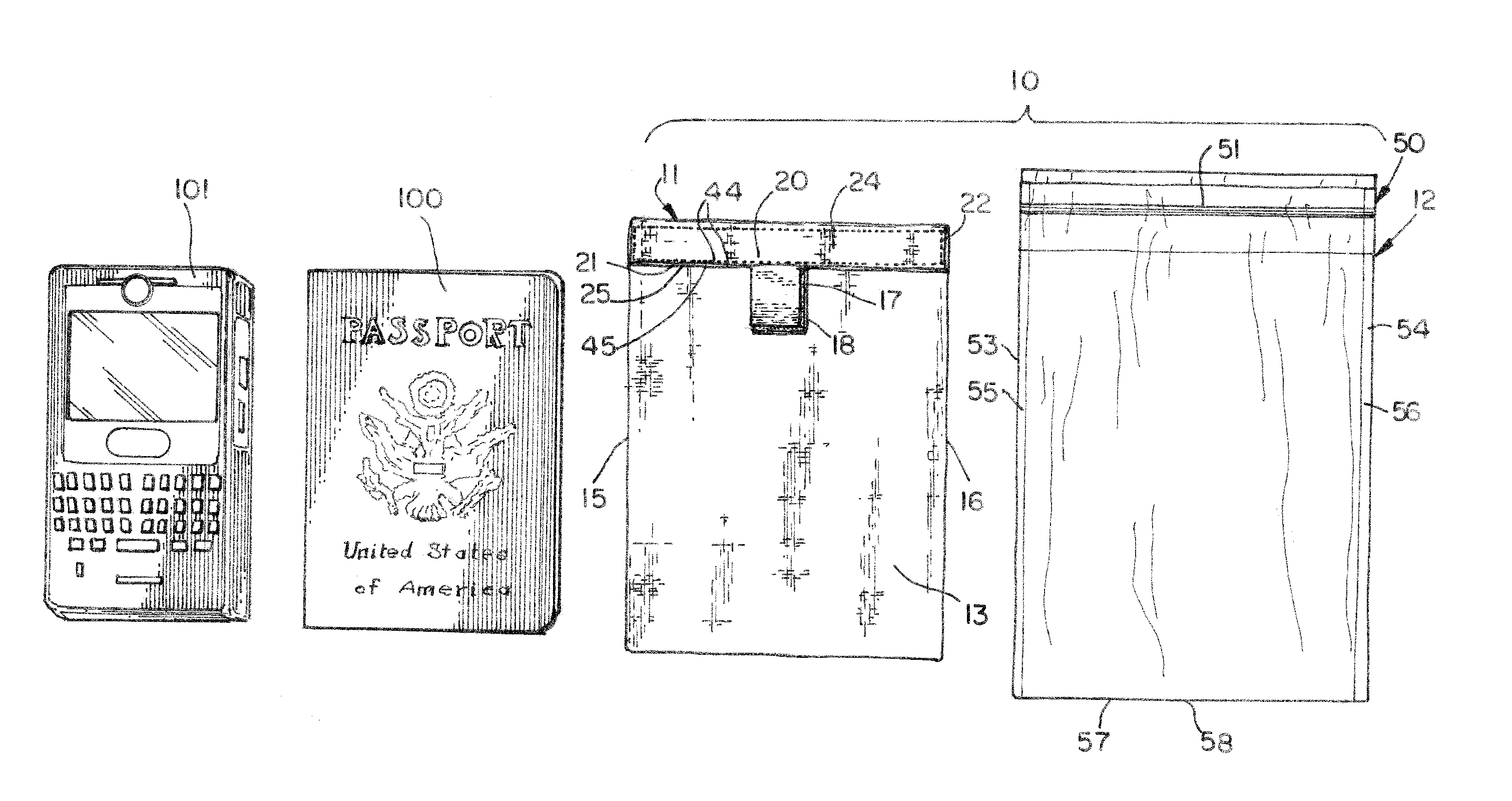 Shieldable bag system and devices