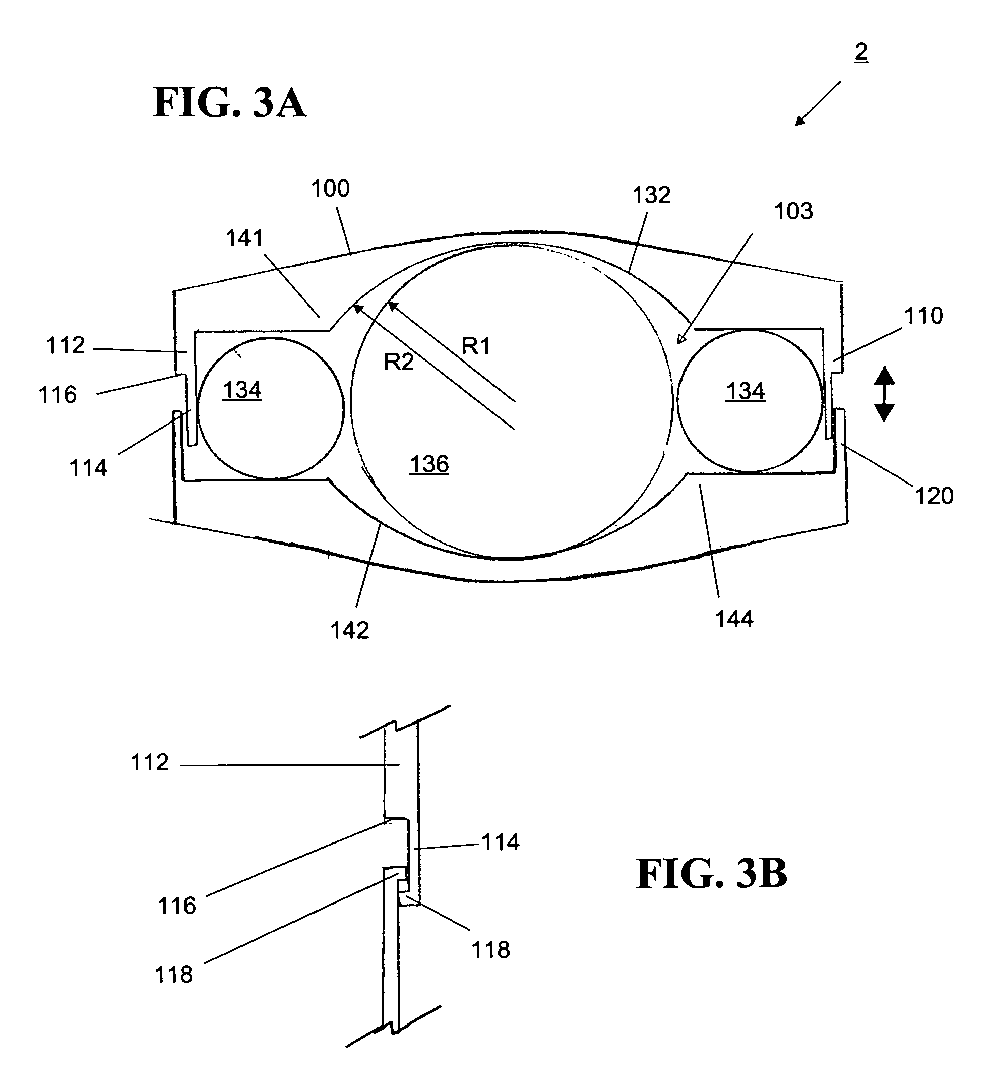 Artificial disc prosthesis for replacing a damaged nucleus