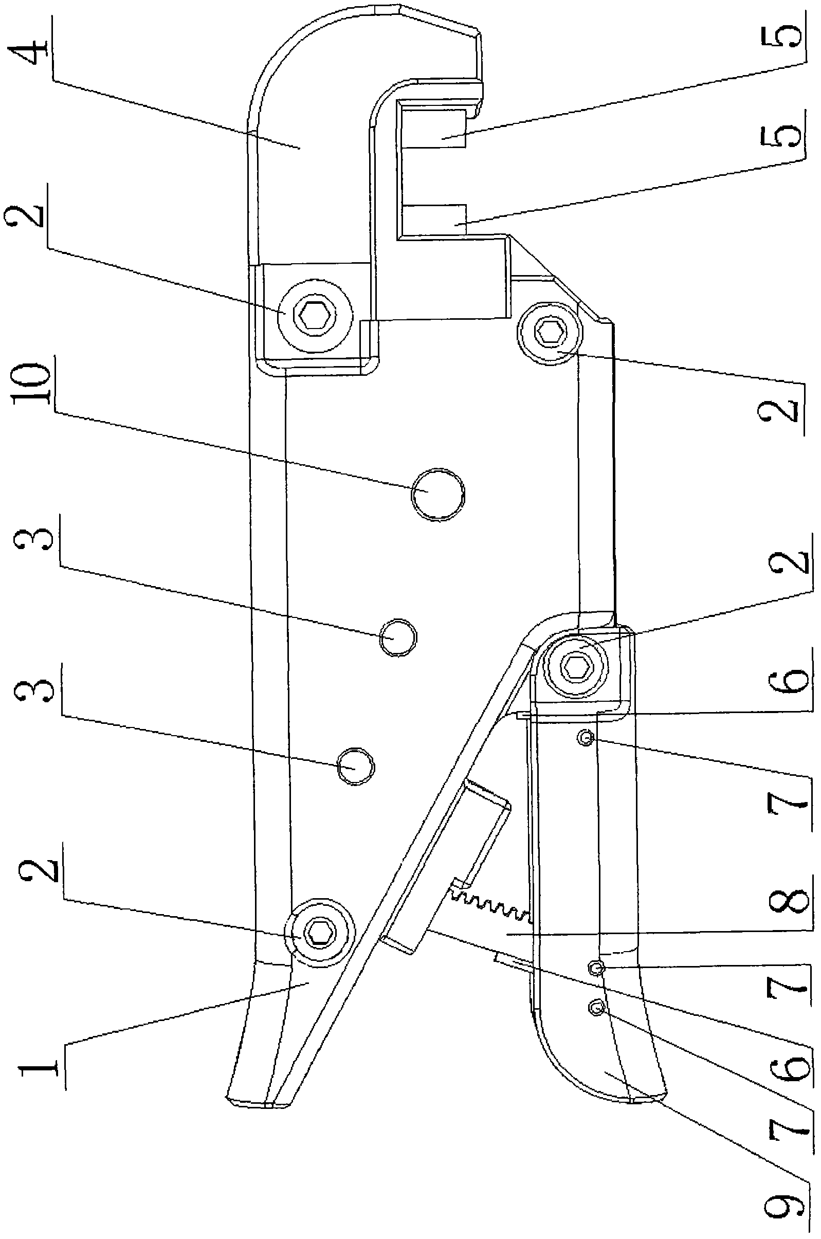 Held gear wire clipper