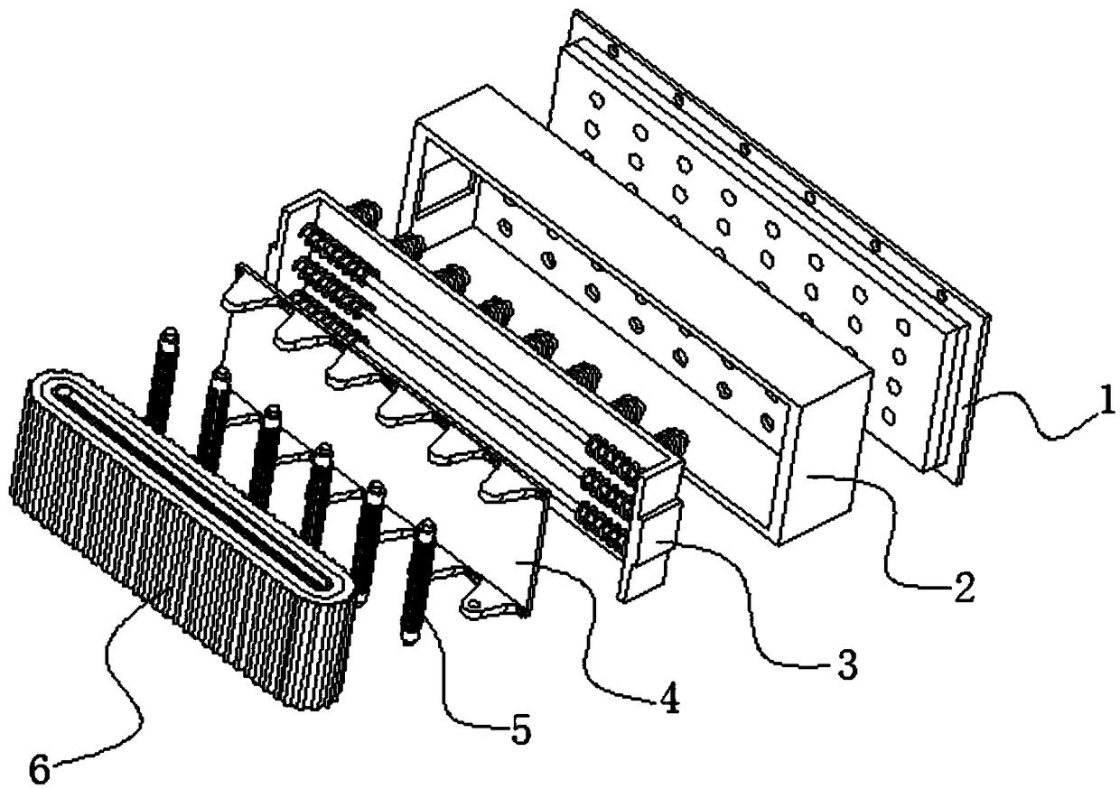 Bridge anti-collision structure with bridge pier protection function