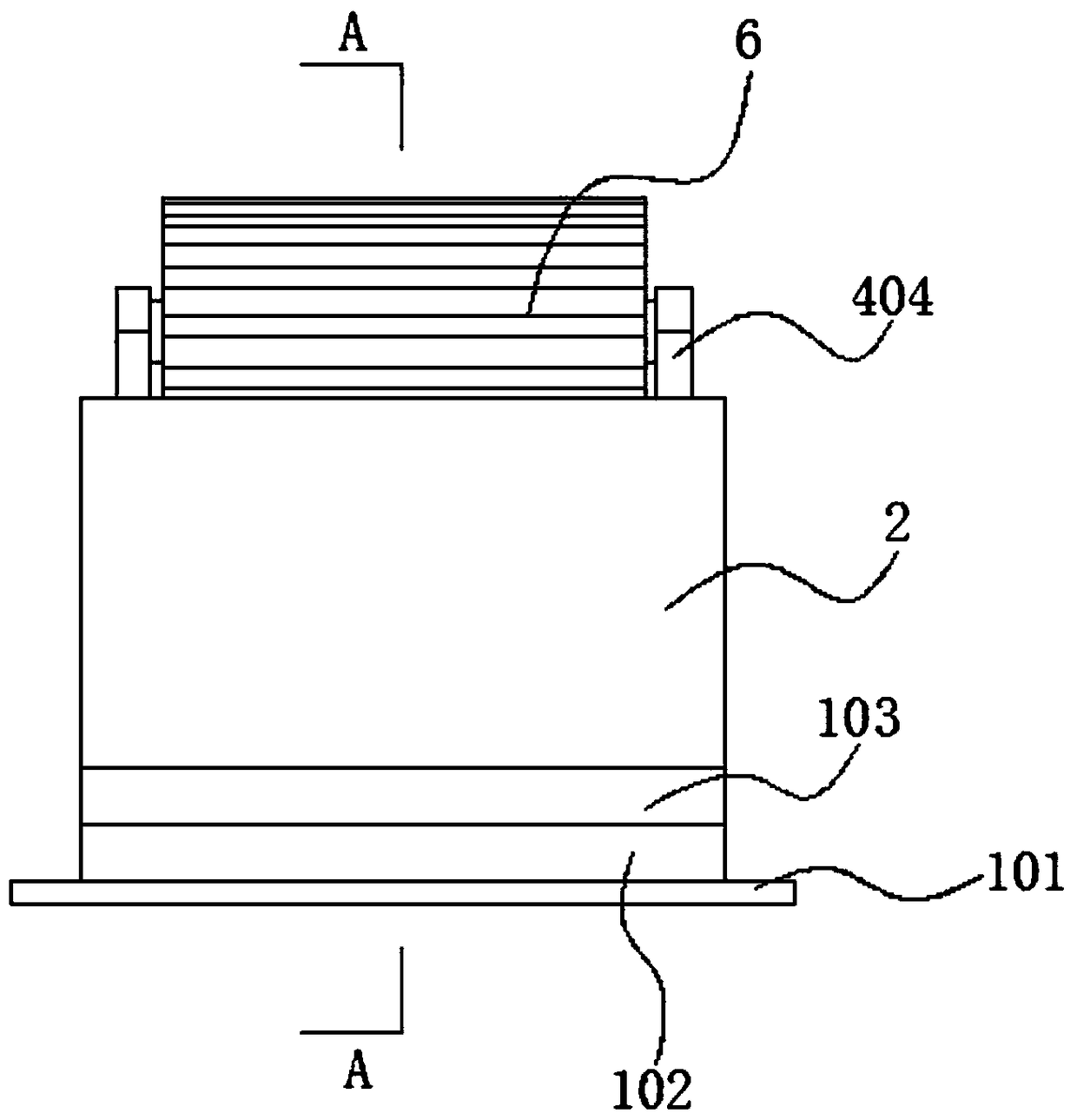 Bridge anti-collision structure with bridge pier protection function