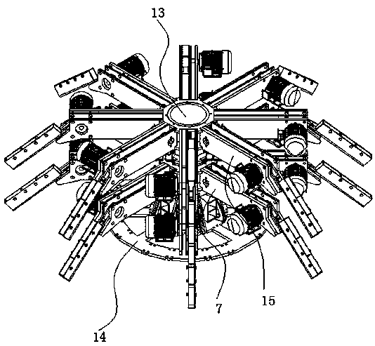 A control method for a multi-layer lifting cargo storage device