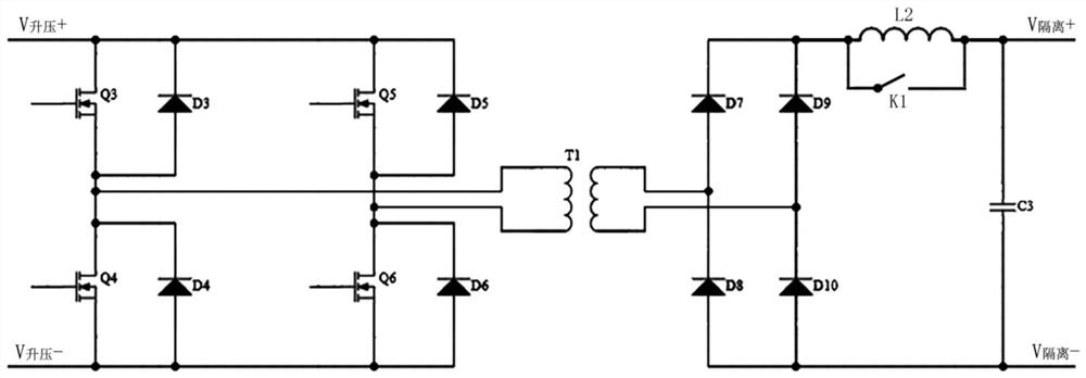 Coating power supply system and coating device comprising same