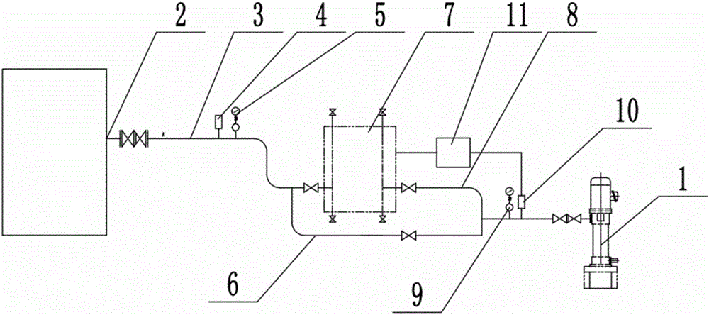 Boiler discharged smoke waste heat recycling system with flue for removing smoke