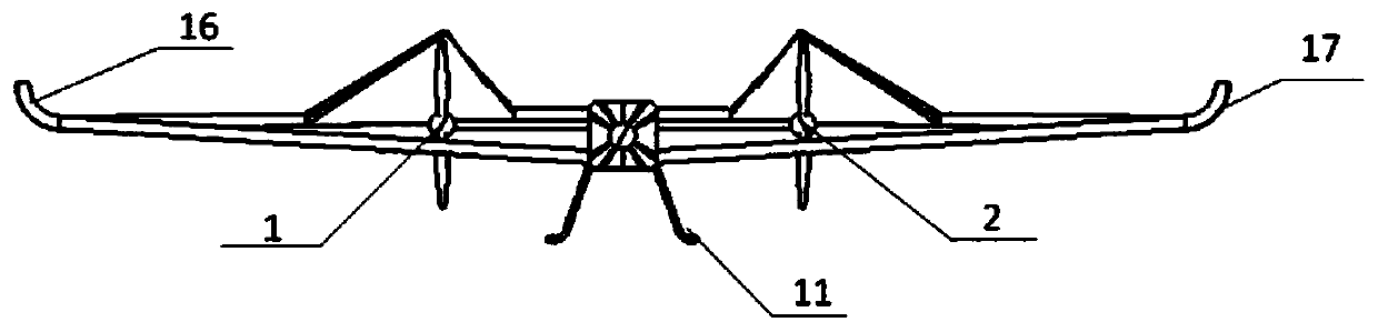 Box type solar unmanned aerial vehicle