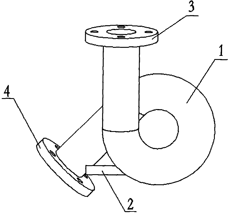 Alpha-shaped material returning valve