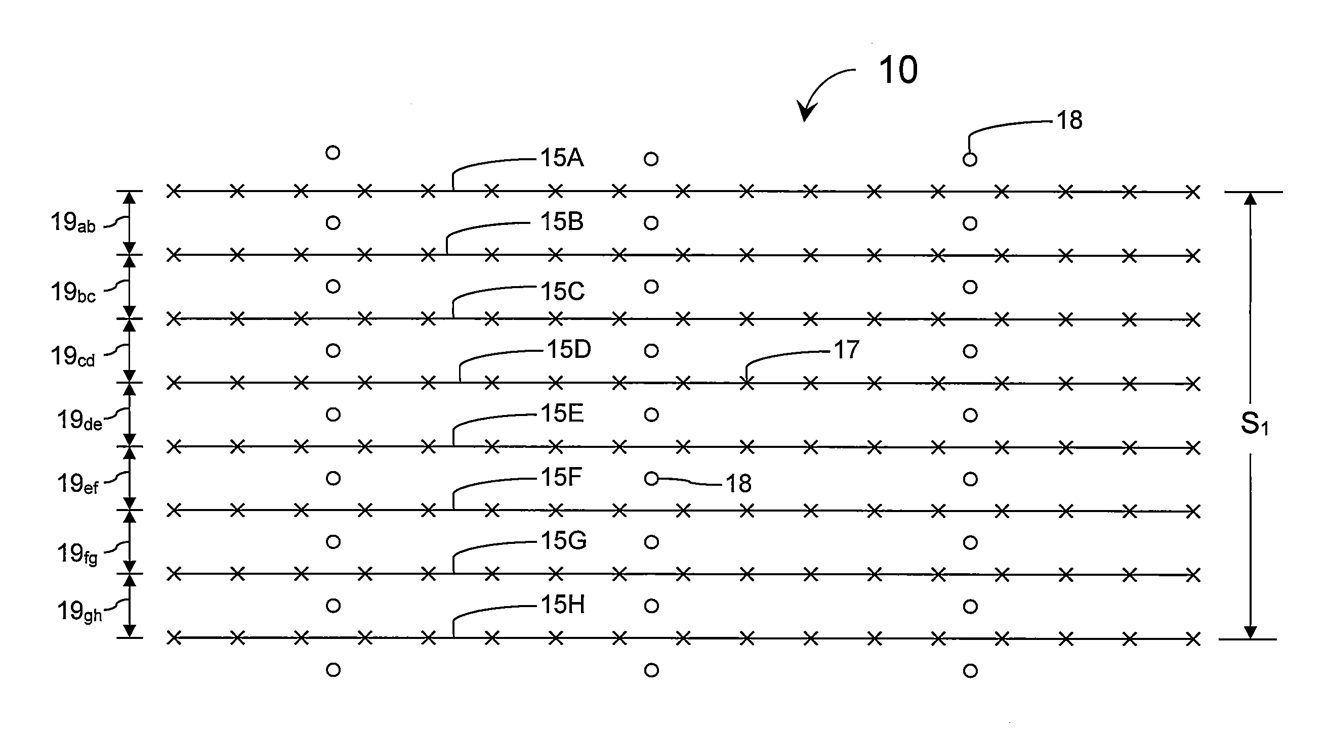 Seismic data acquisition using designed non-uniform receiver spacing