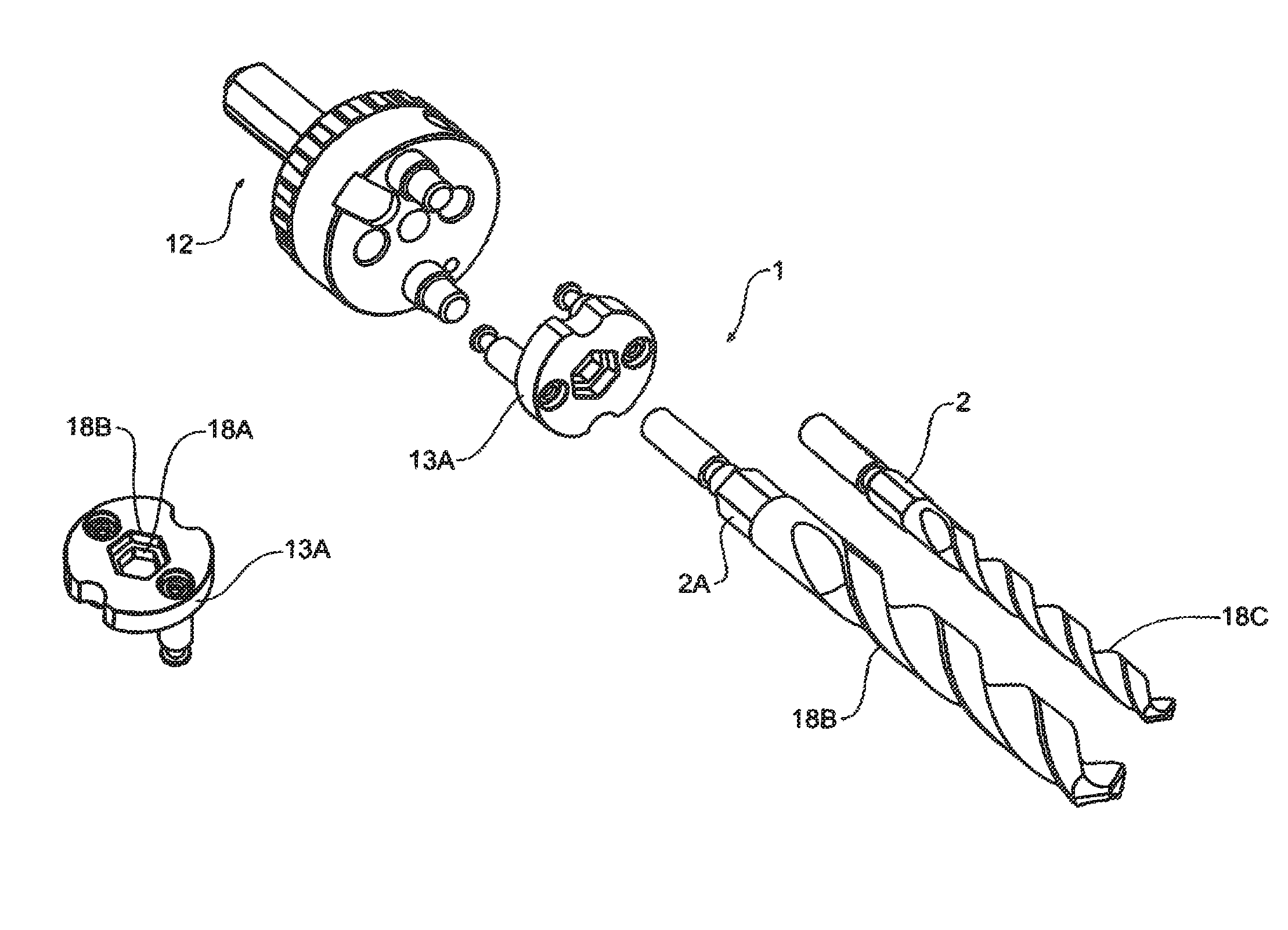 Chuck tool and bits