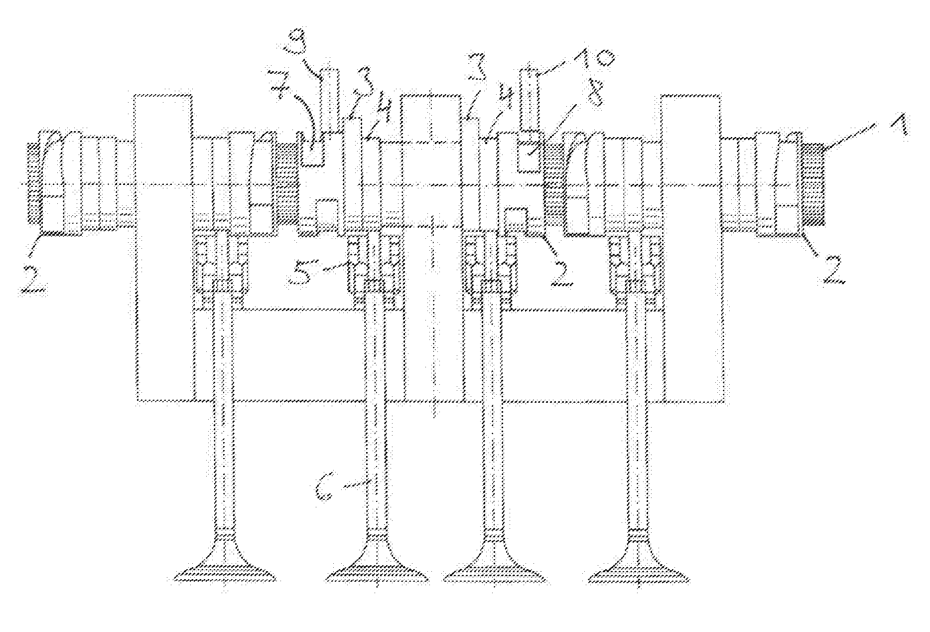 Diagnostic method for a valve drive actuator