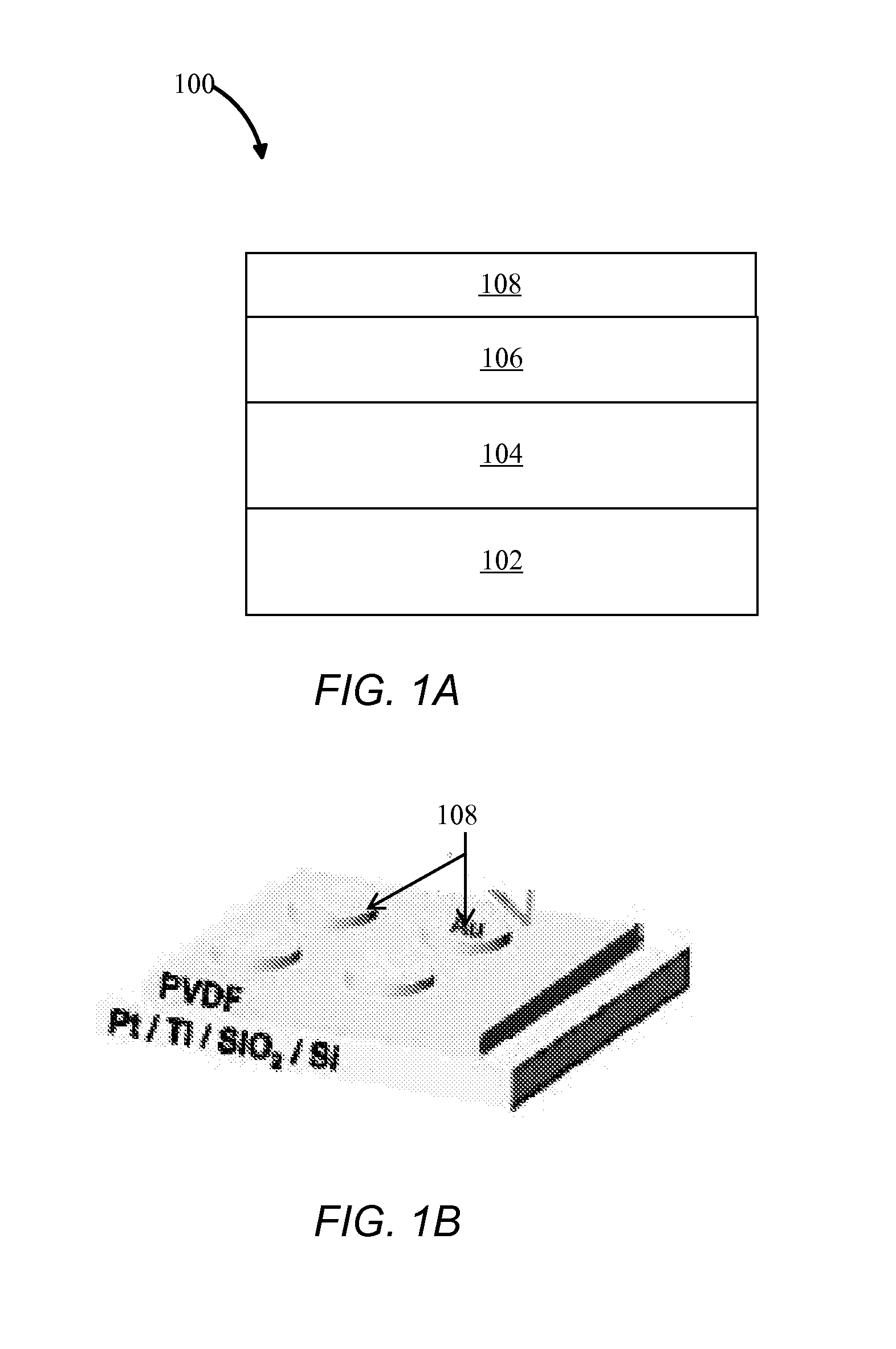 Methods for producing a thin film ferroelectric device using a two-step temperature process