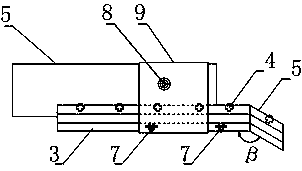 Device for mounting sleeve on coiler mandrel