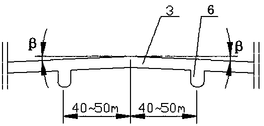 Half-flexible quick drainage system applied to gangue dump treatment