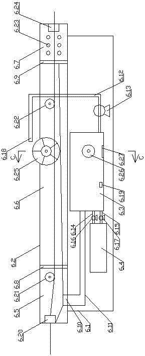 MCC ultra-thin coaxial cable cooling device and cooling method thereof