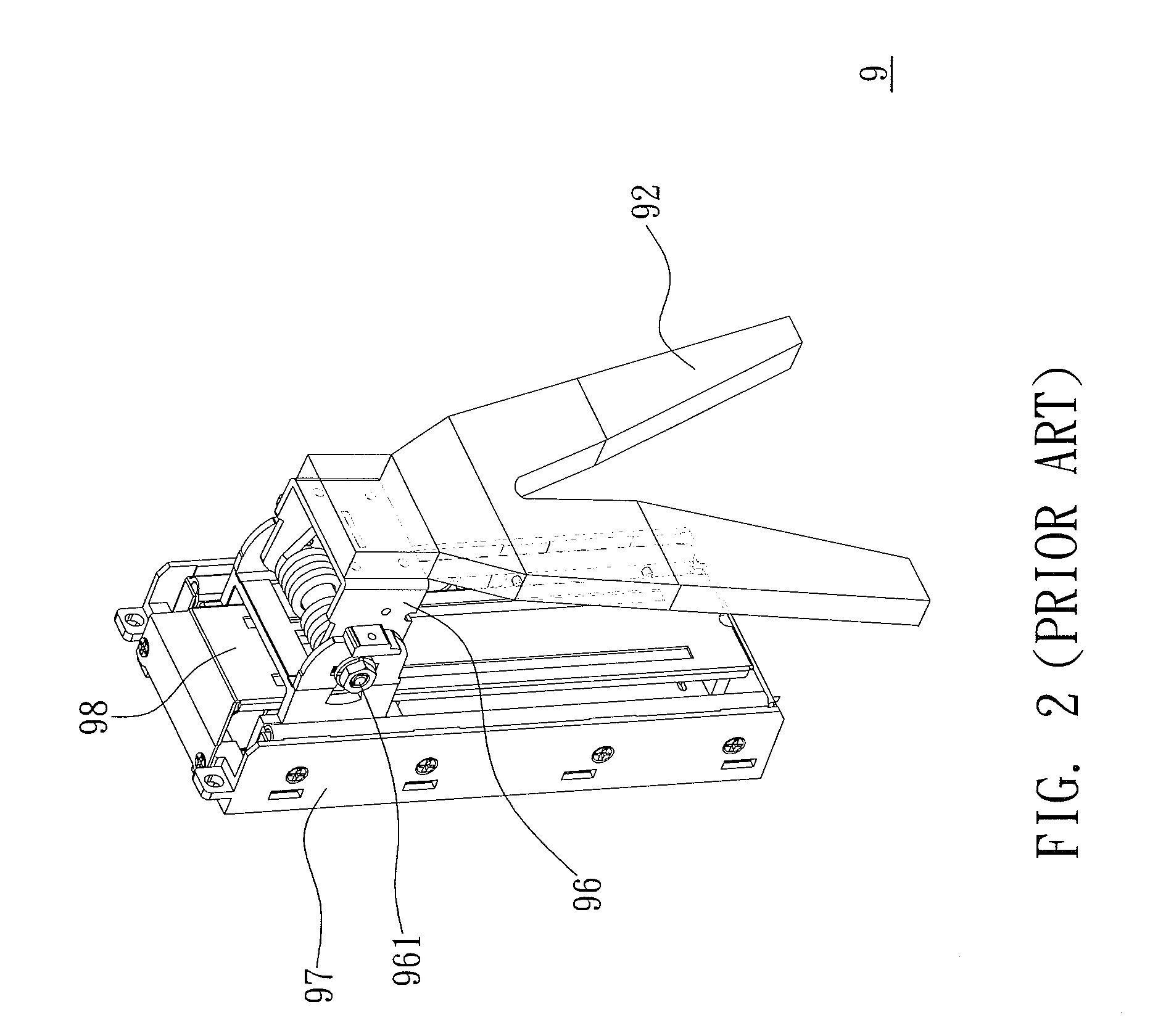 Display with slide structure