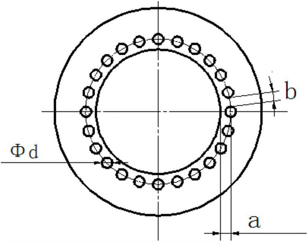 Discontinuous point type blank holder for fine blanking die and design method of technological parameters of discontinuous point type blank holder