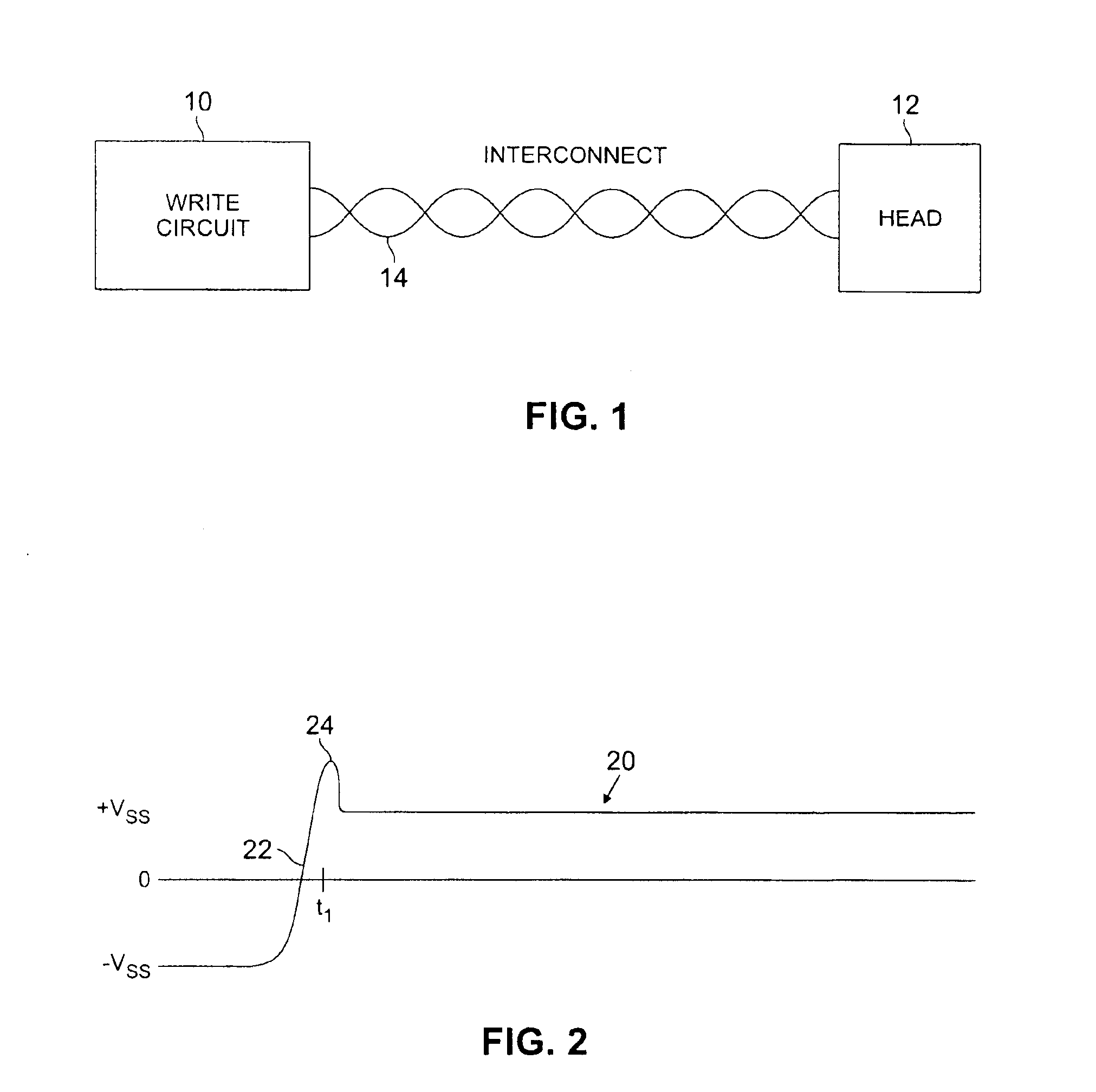 Disk drive writer with active reflection cancellation