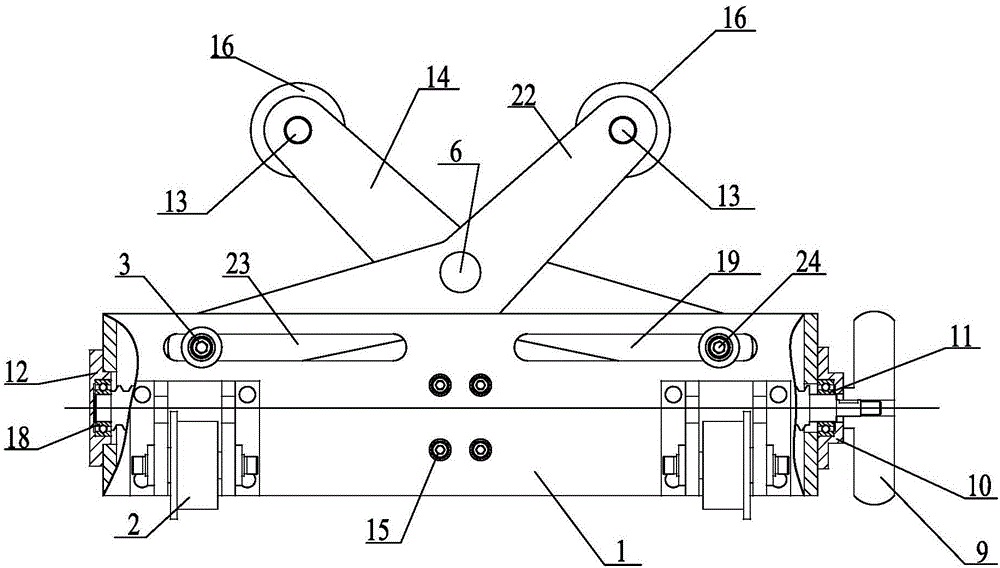 Pipe support frame