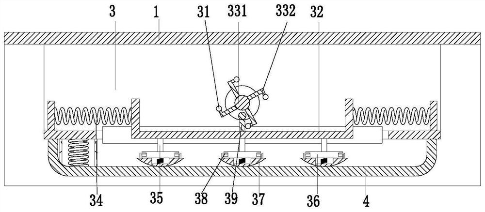 Continuous compaction treatment system for reinforced carbon fiber cloth wall surface