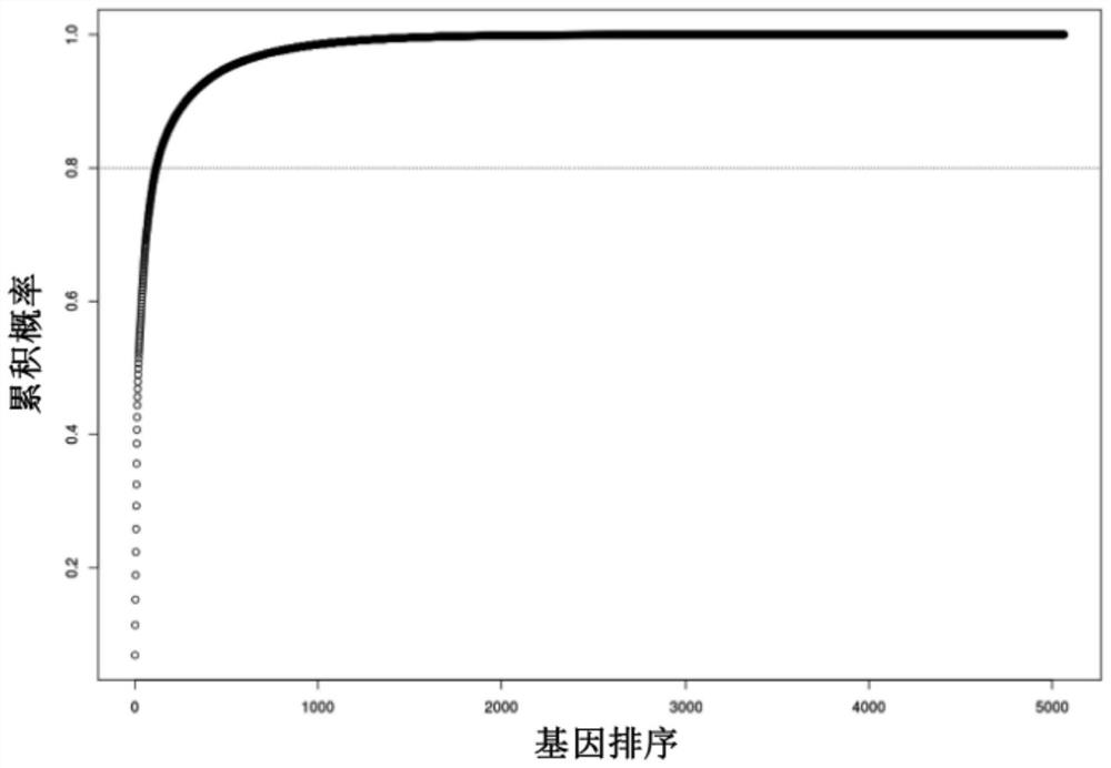 Cancer precise chemotherapy typing marker screening method, chemotherapy sensitivity molecular typing method and application