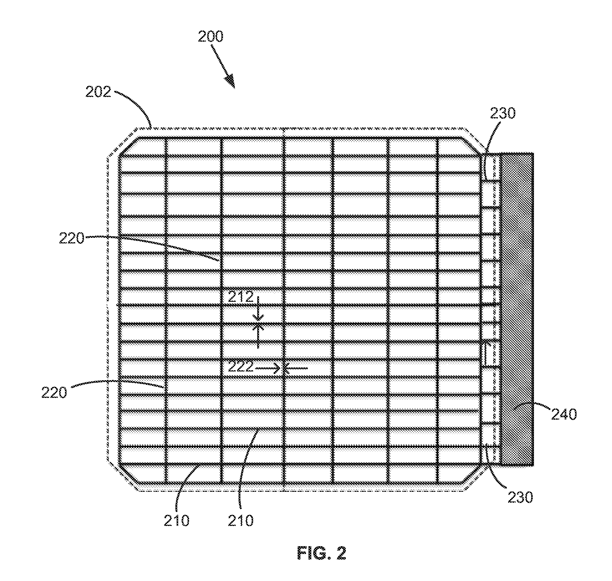 Photovoltaic module with flexible circuit