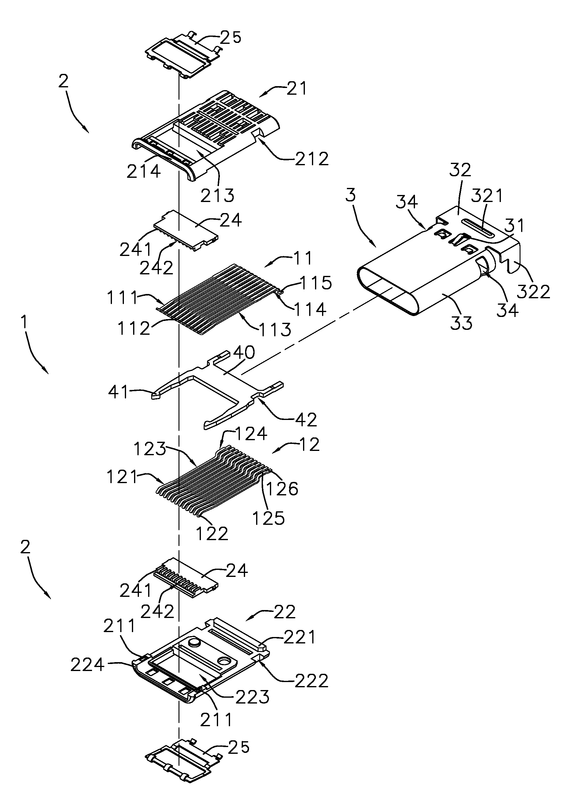 Receptacle structure