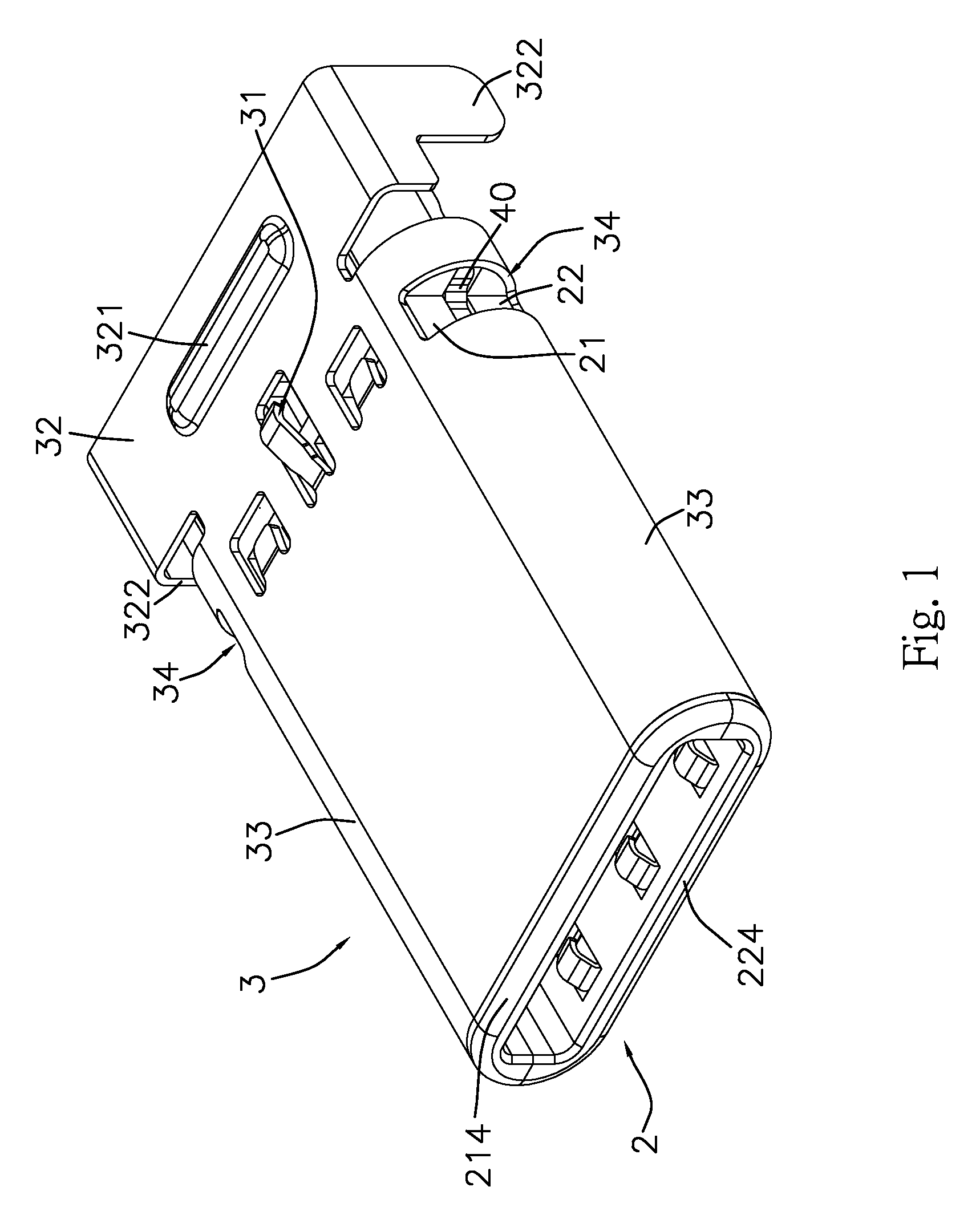 Receptacle structure