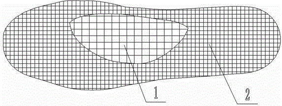 Preparation method for orthopedic shoe pad and orthopedic shoe pad