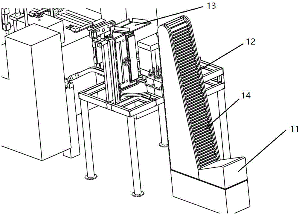 Fully automatic hot upset head production system for railway screw spikes