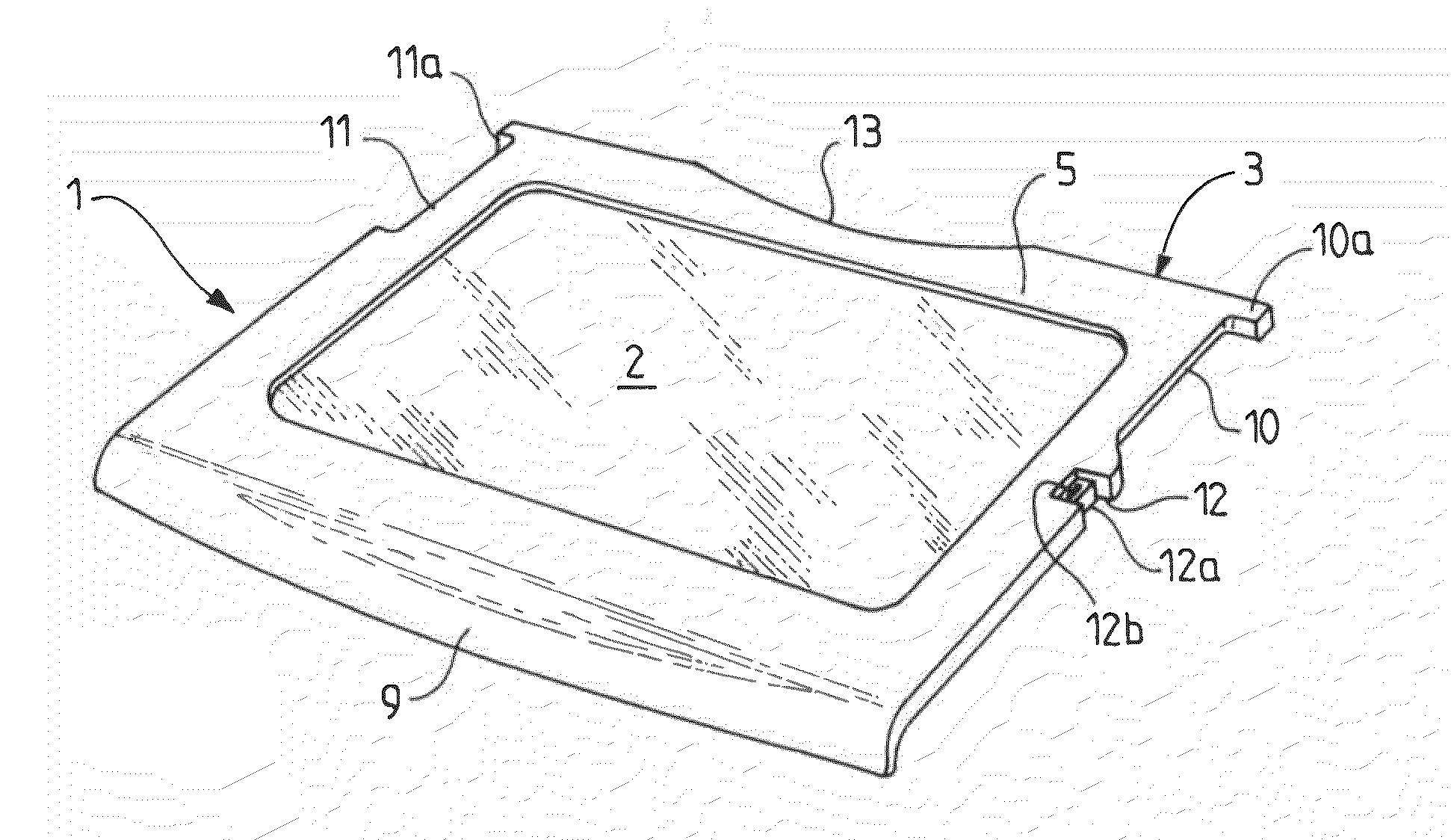 Shelf, in particular for refrigerated installations