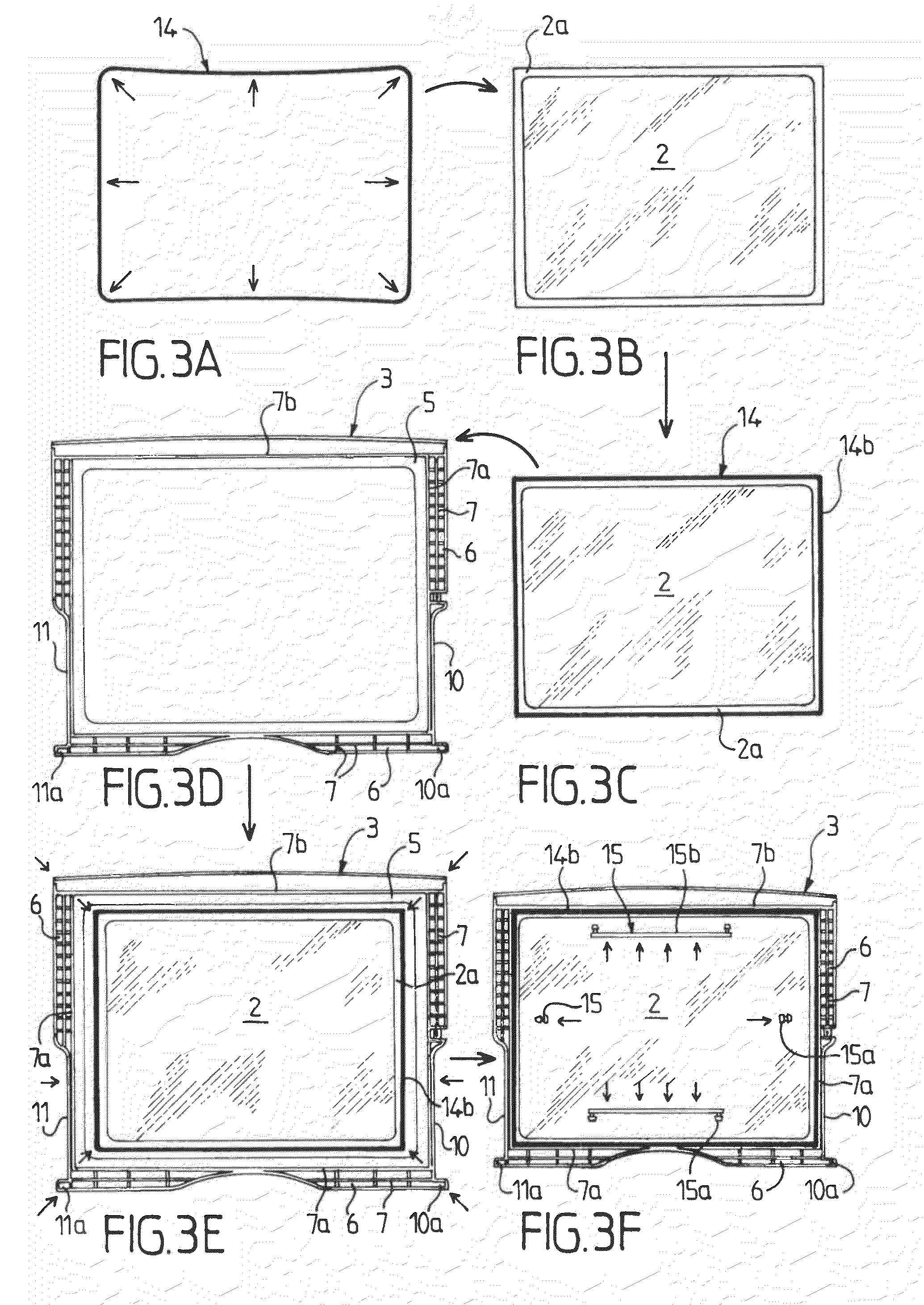 Shelf, in particular for refrigerated installations