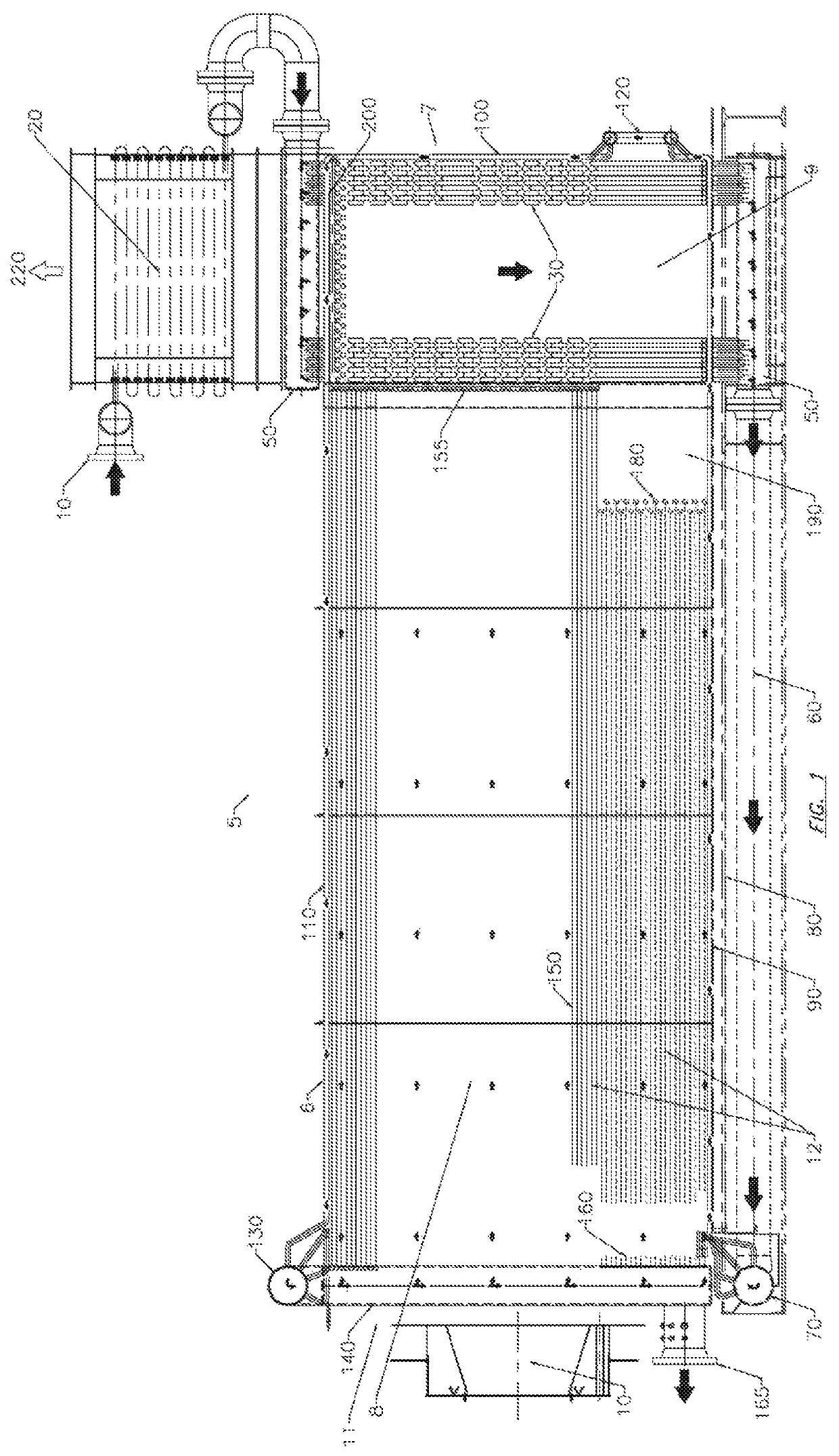 High temperature fluid generator