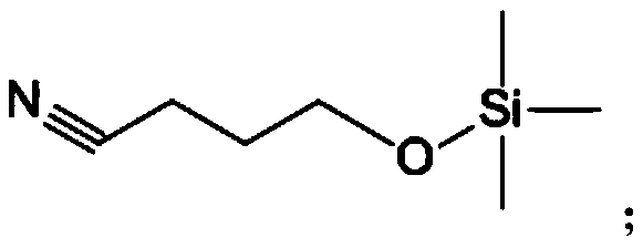 Application of siloxane-containing nitrile compounds in battery electrolyte