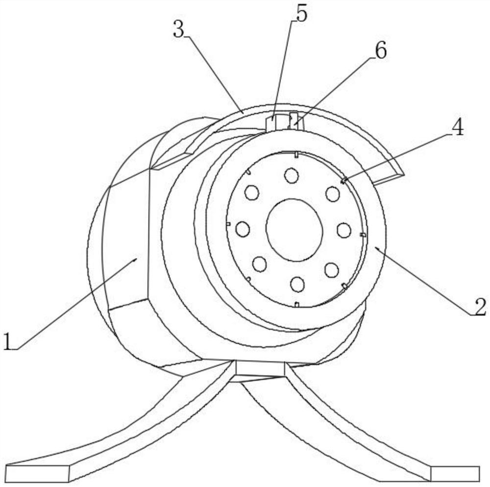 Autonomous demisting type vehicle-mounted camera