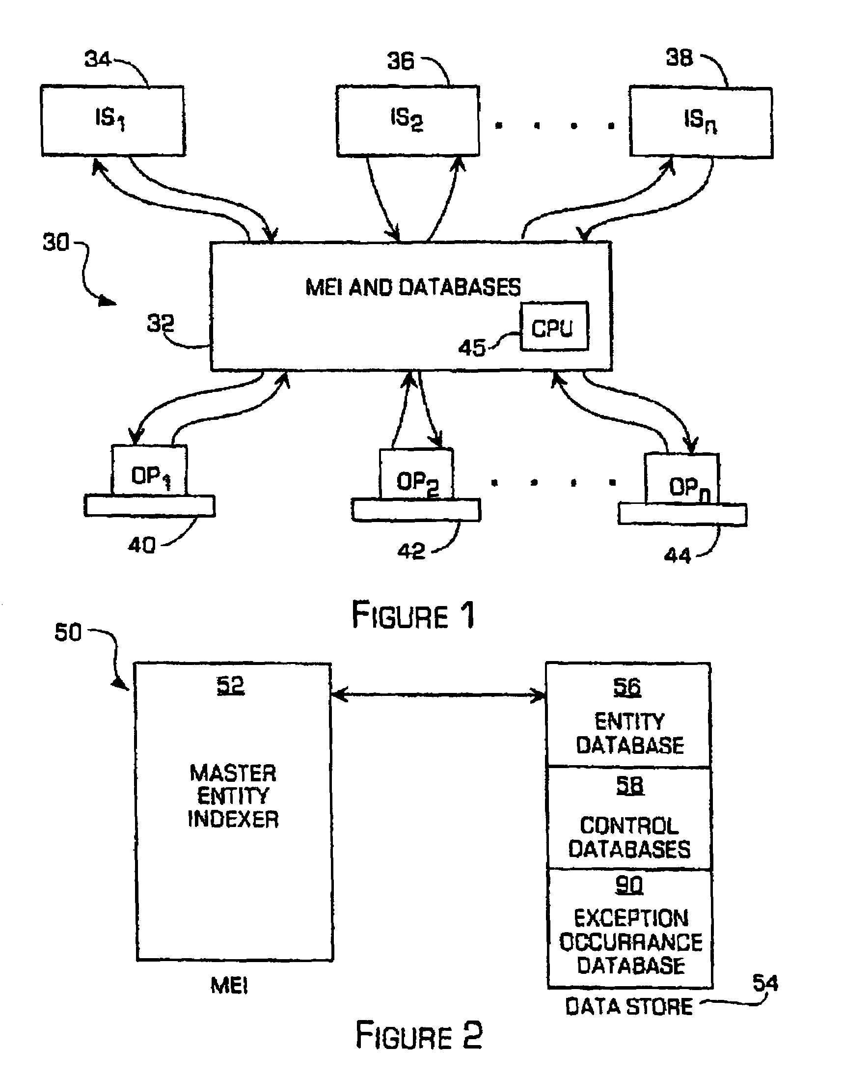 Method and system for indexing information about entities with respect to hierarchies