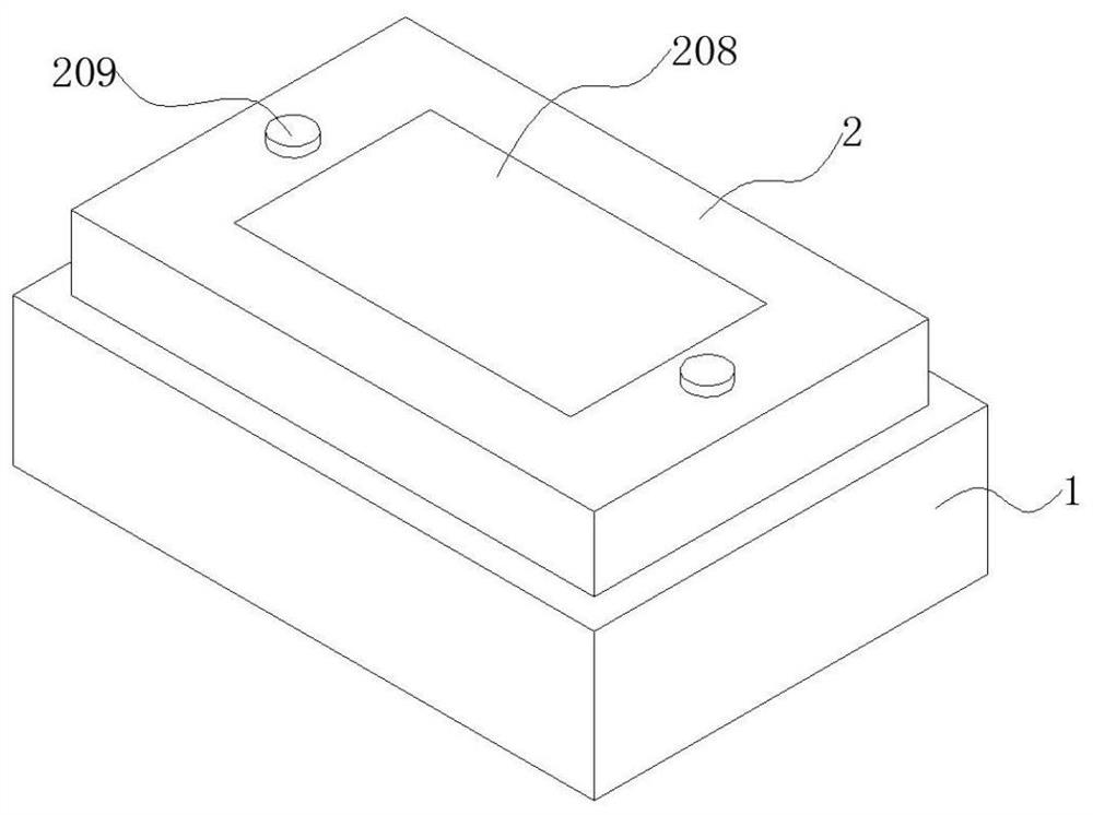 A bracket assembly for LED chip packaging