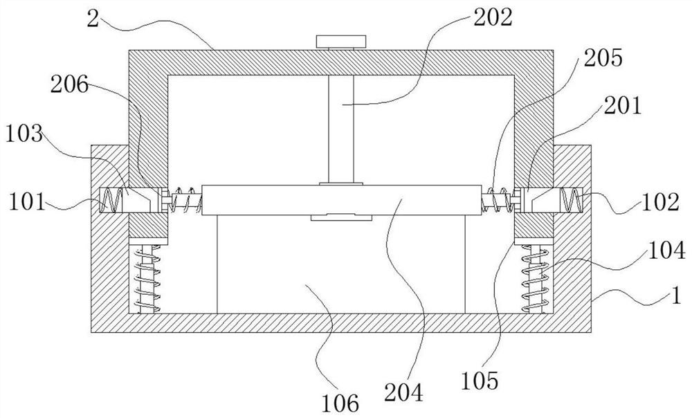 A bracket assembly for LED chip packaging