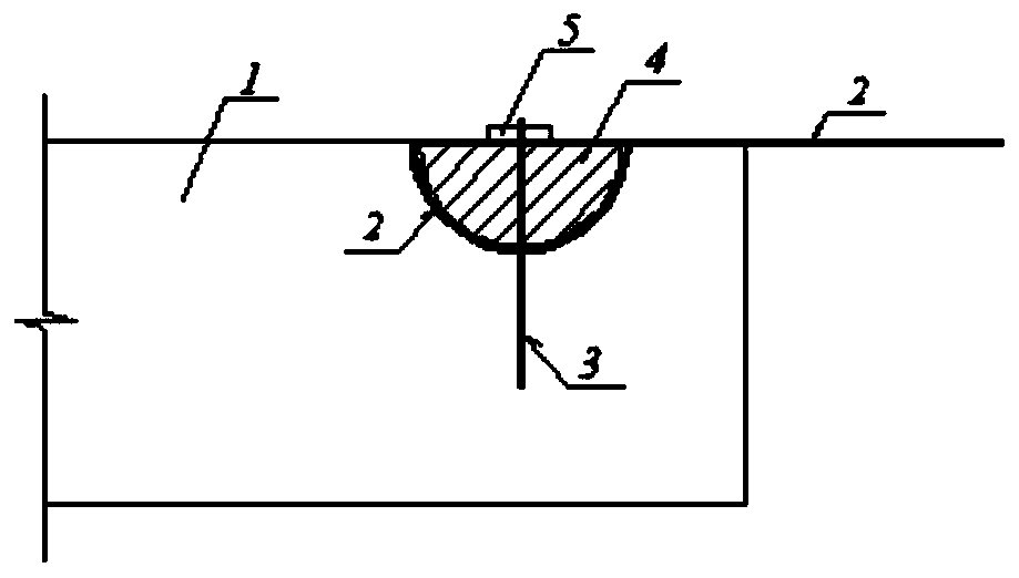 Falling rock resisting wall structure and construction method