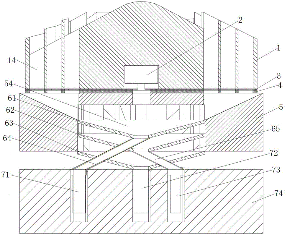 Mechanical device for classification, counting, and arrangement of coins