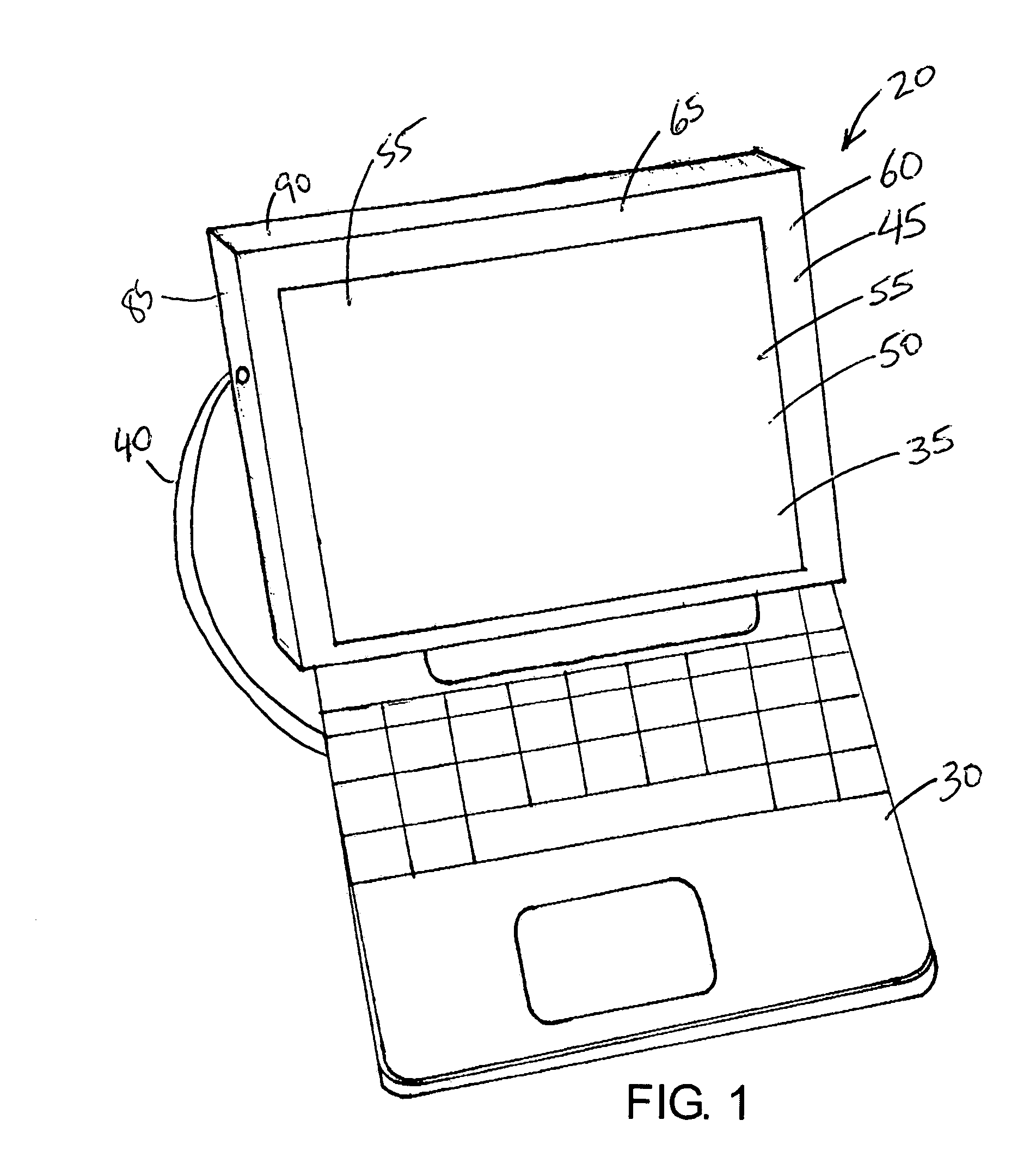 Slipcover touch input apparatus for displays of computing devices