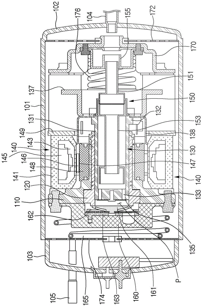 A linear compressor and a method for manufacturing the same