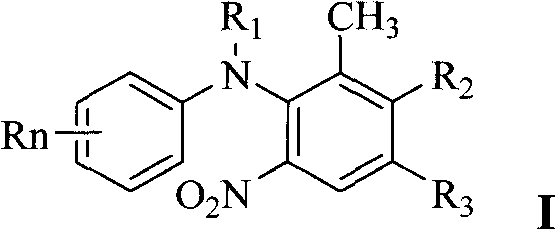 Substituted diphenylamine compounds and preparation and application thereof