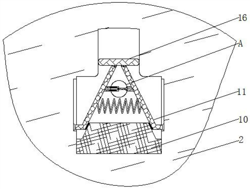 Winding rope anti-stall device used for vehicle-mounted crane