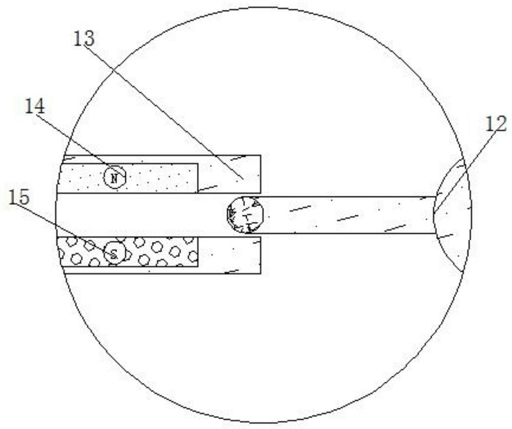 Winding rope anti-stall device used for vehicle-mounted crane