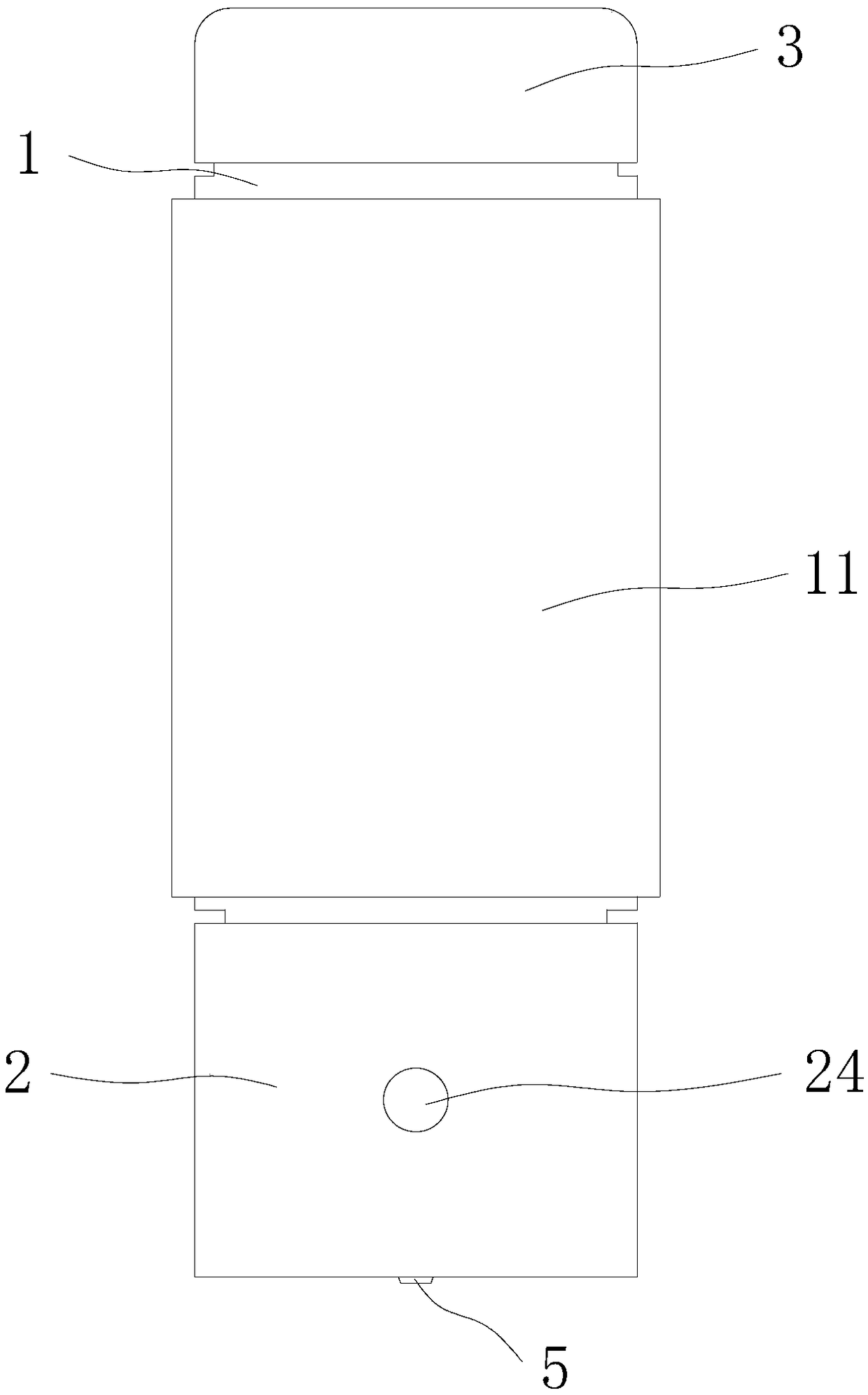 Hydrogen-rich magnetized water cup