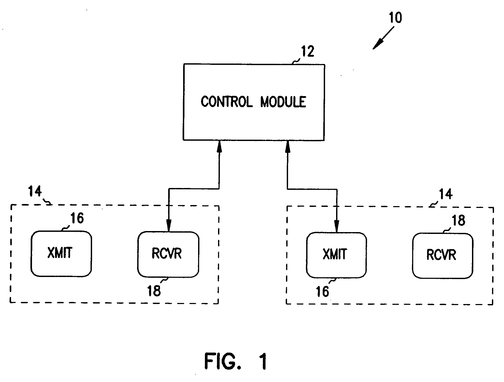 Precision measuring collision avoidance system