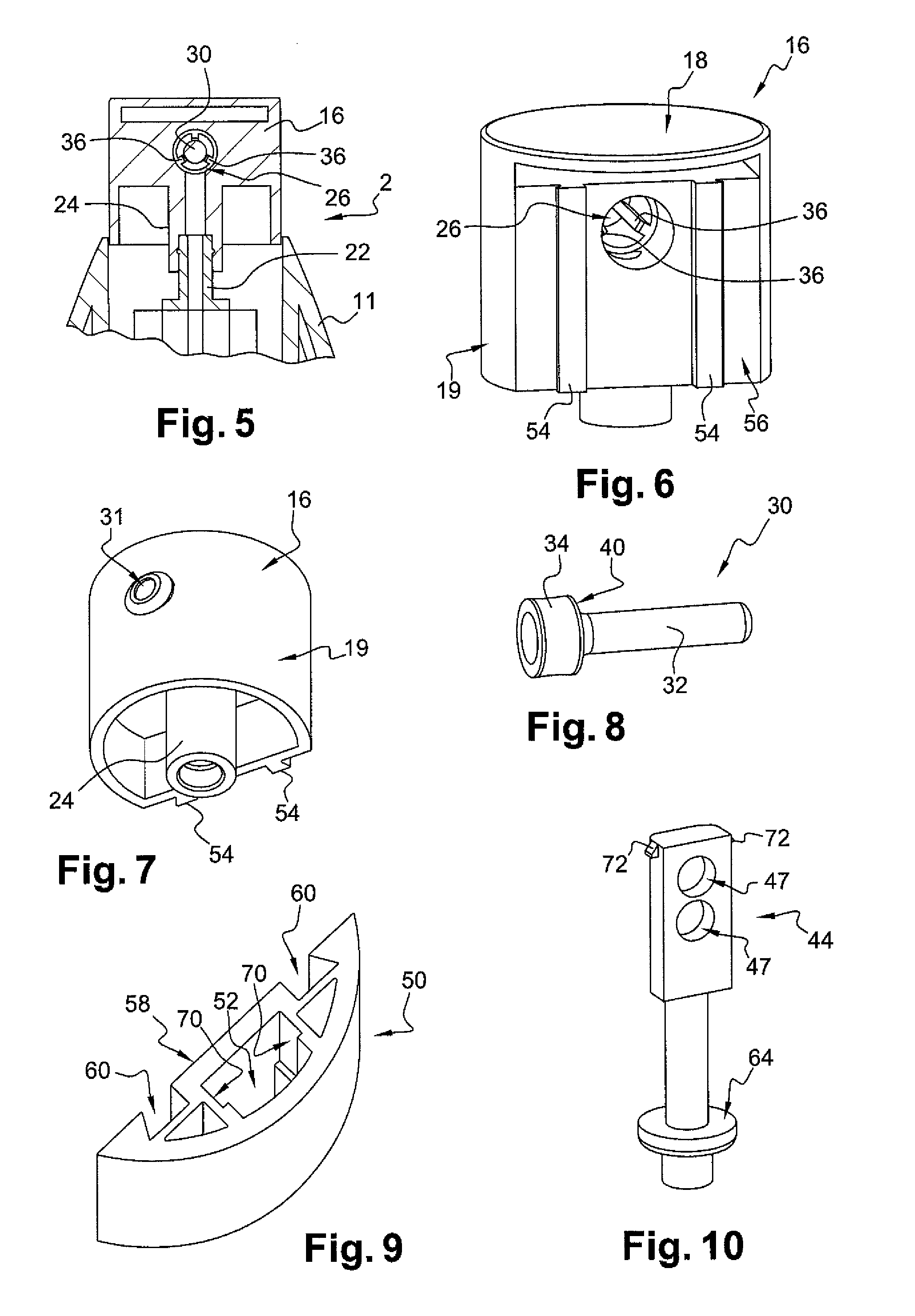 Dispenser member for dispensing a care product, makeup, or a toiletry