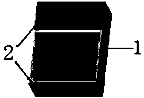 A kind of reinforcement method of ccga device