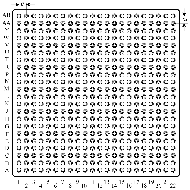 A kind of reinforcement method of ccga device