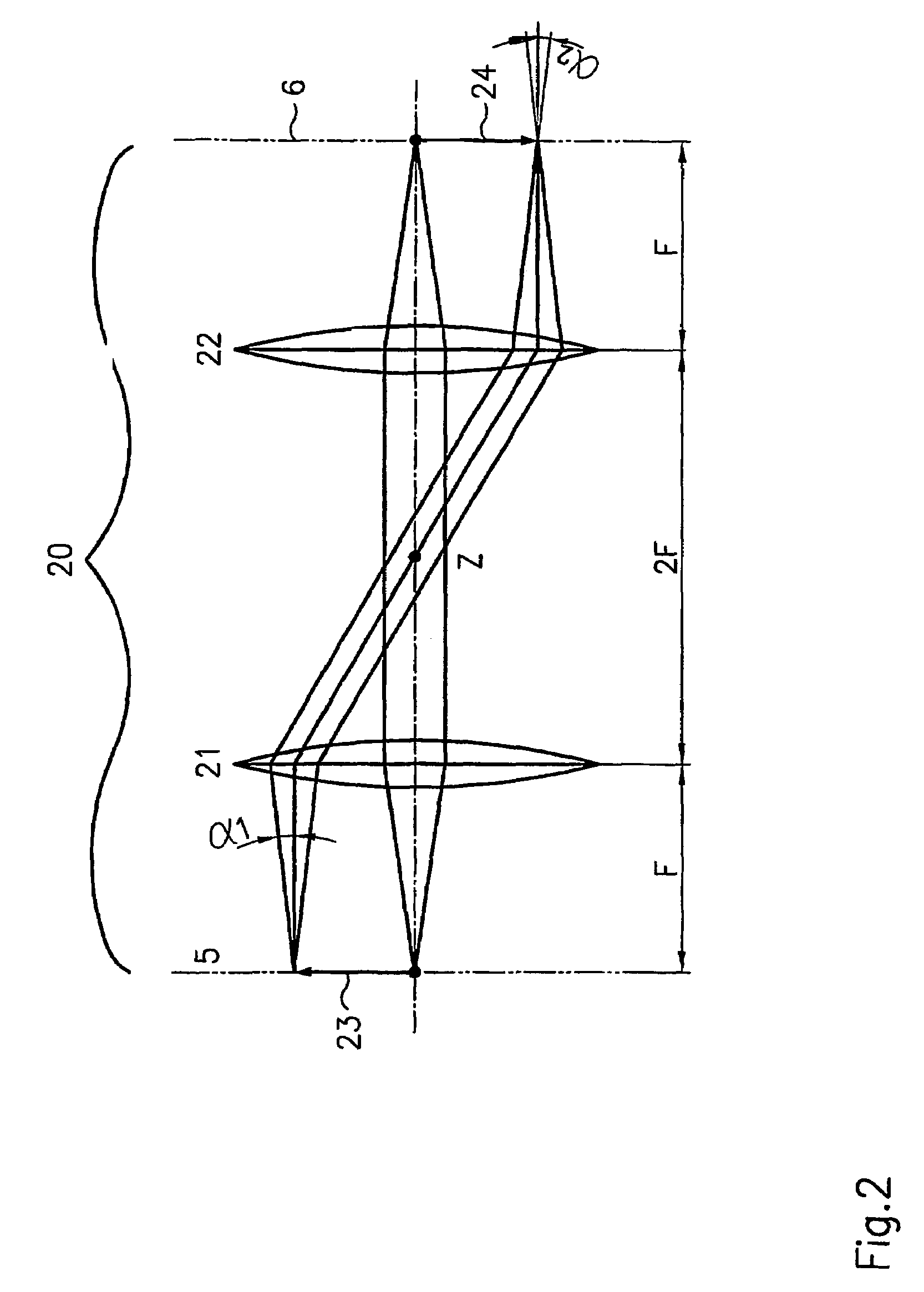 Energy filter image generator for electrically charged particles and the use thereof