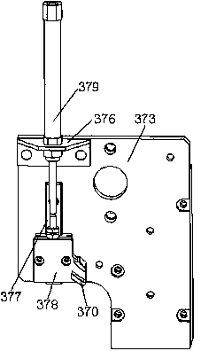 Feeding device of brake pump sealing sleeve feeder